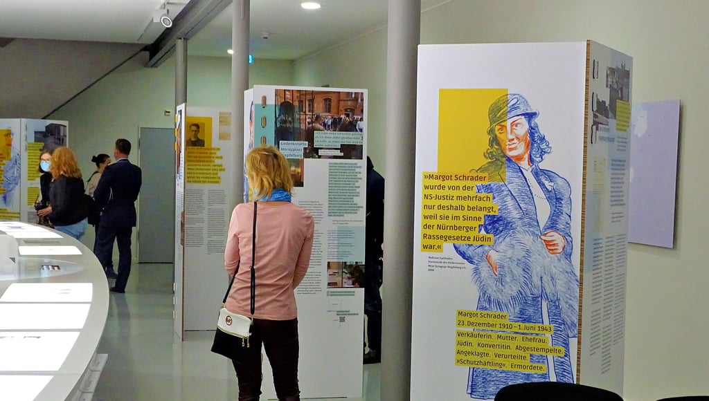 Noch bis Juli ist in der KZ-Gedenkstätte Lichtenburg Prettin die Sonderschau „Als Jüd:innen markiert und verfolgt - Jüdische Identitäten und NS-Tatorte in Sachsen-Anhalt“ zu sehen.
