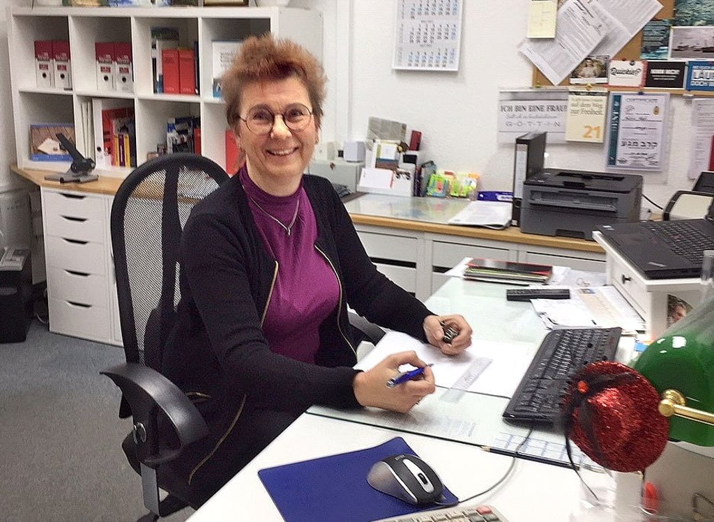 Katrin Koch in Staßfurt ist Vorstandsvorsitzende des Lohnsteuerhilfevereins Salzland.