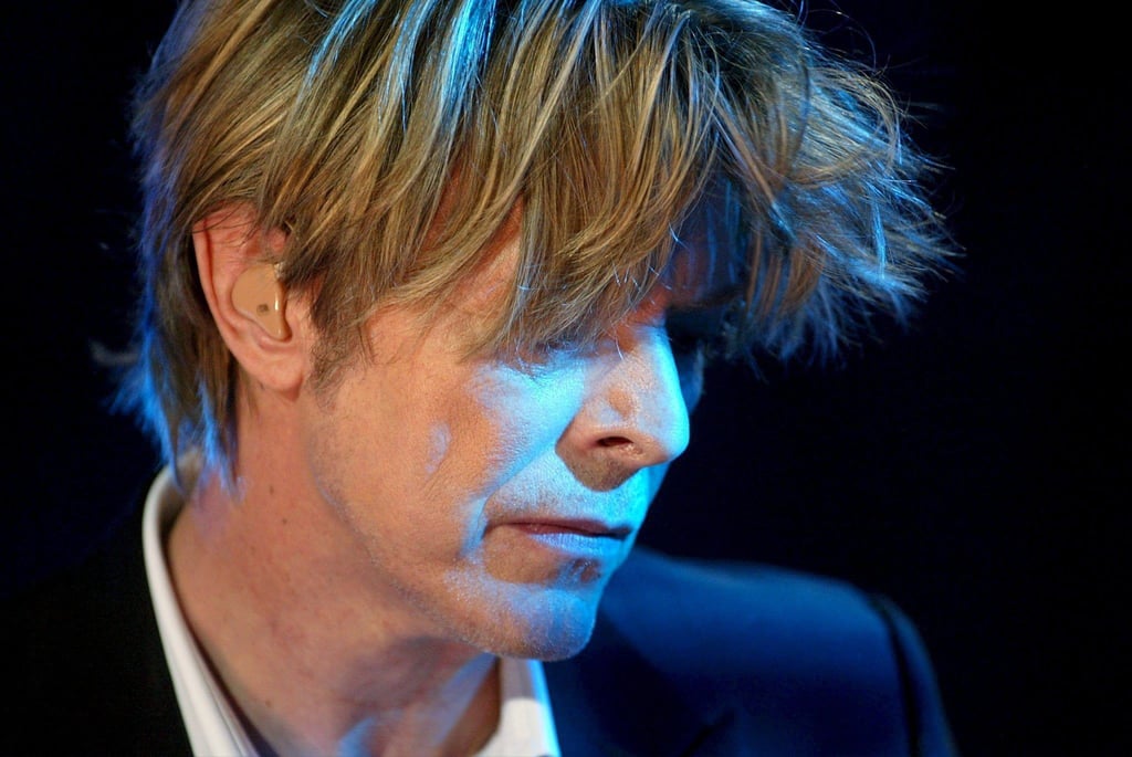 David Bowie beim Montreux Jazz Festival 2002.
