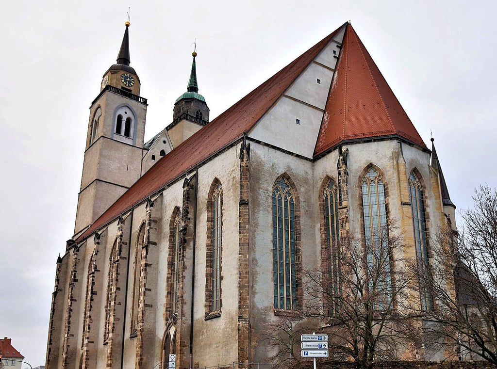Blick auf die Johanniskirche.