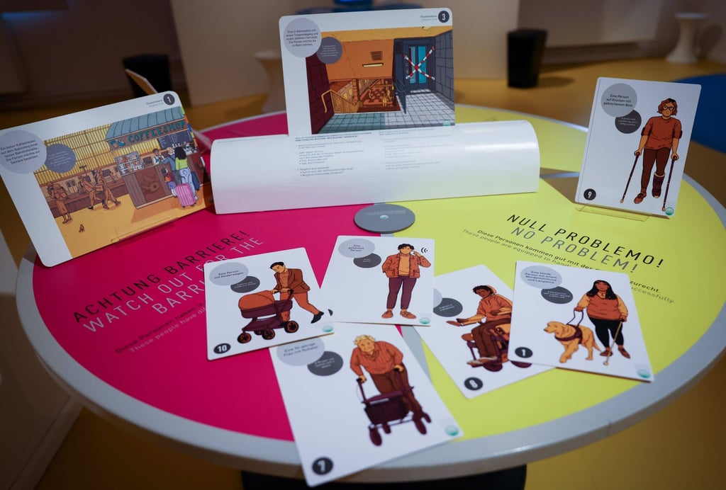 Mit der Ausstellungsreihe „Mittendrin“ startet am 22. Januar das Dialog Lab, ein neues Labor im Dialoghaus für Barrierefreiheit.