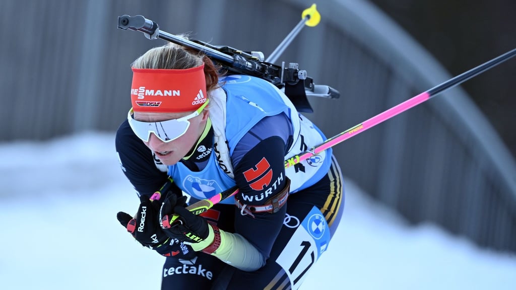 Über 15 Kilometer im Einzel beste Deutsche: Franziska Hildebrand.