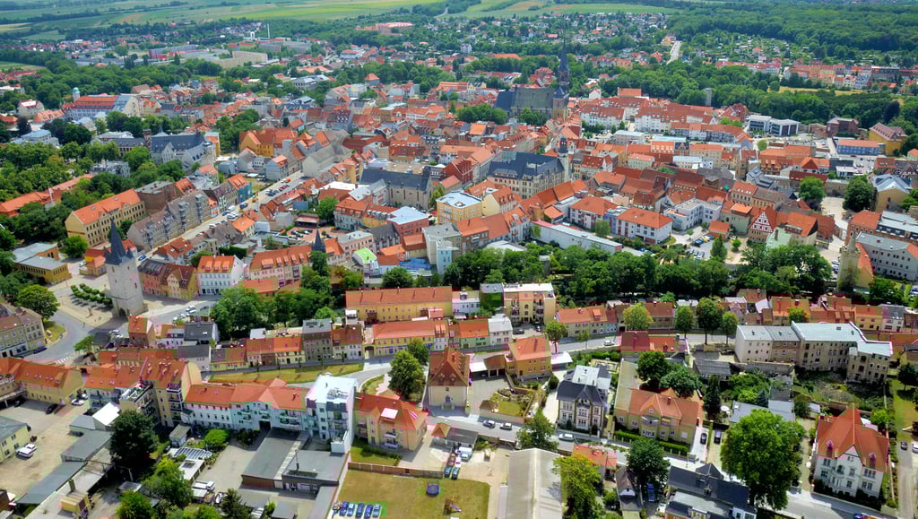 In Aschersleben gibt es noch viele alte Häuser, bei deren Sanierung auch historischen Baumaterialien verwendet werden sollen.