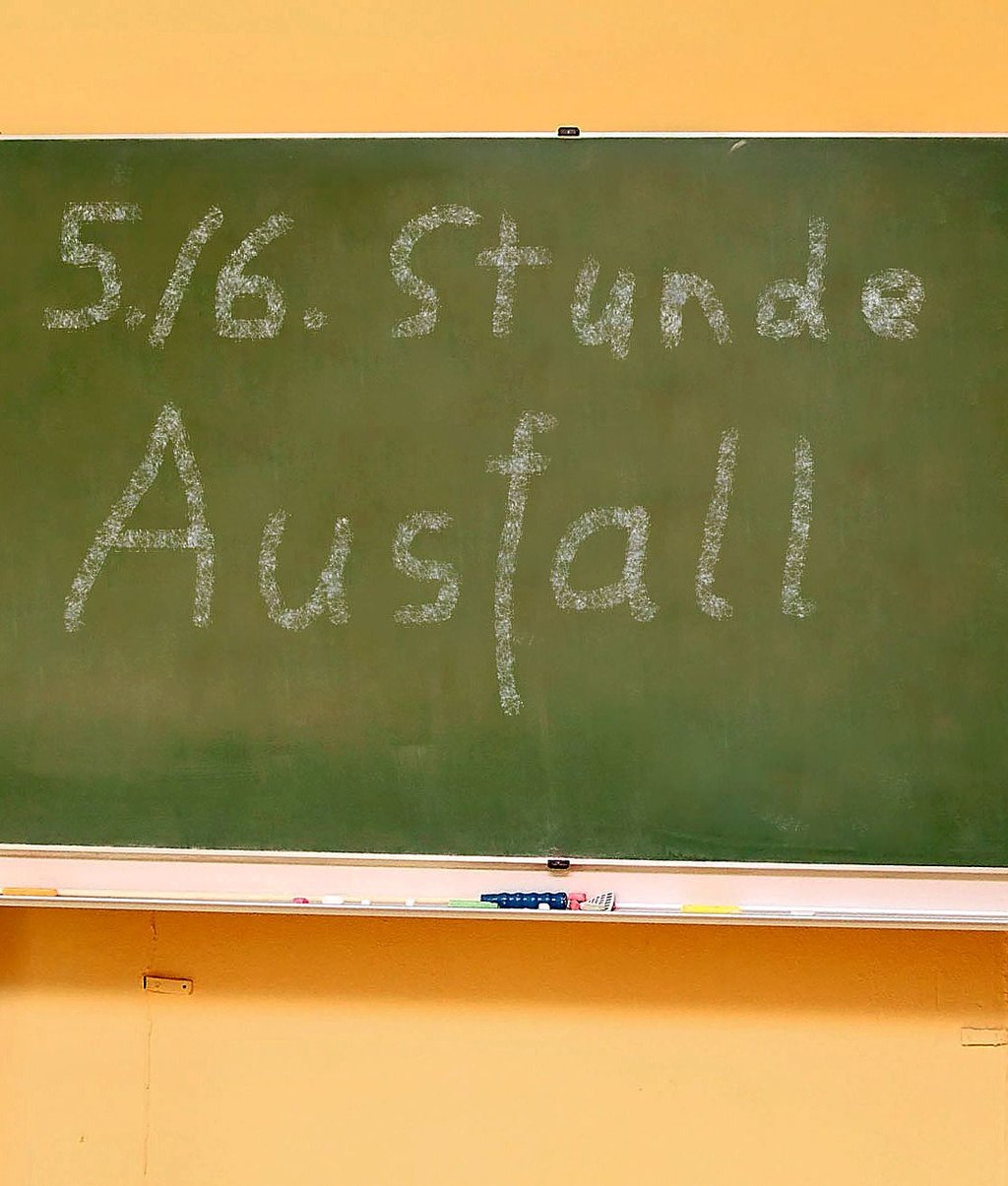 Lehrermangel führt auch zu Ausfall von Unterricht.
