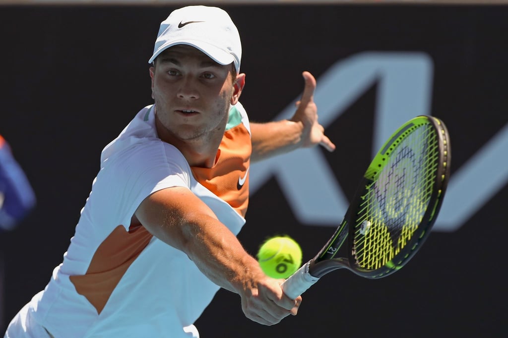 Der Serbe Miomir Kecmanovic steht in Melbourne im Viertelfinale.