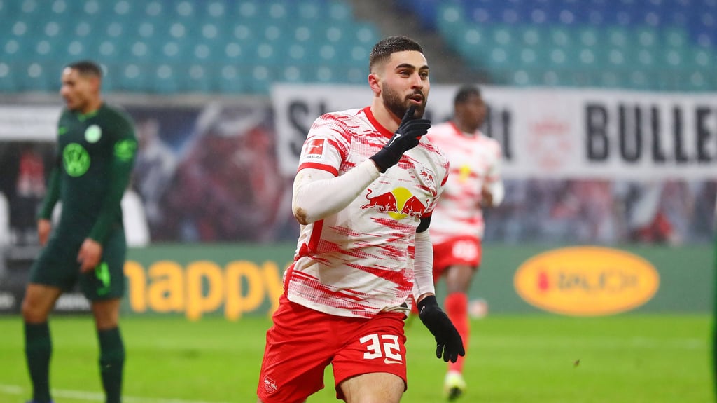 Das Geburtstagskind trifft: Josko Gvardiol erzielte das 2:0 für RB Leipzig.