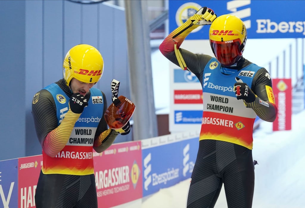 Siegten in Oberhof: Toni Eggert und Sascha Benecken.