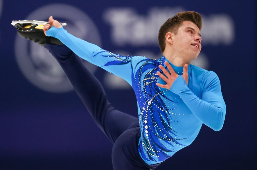 In der Kür überraschend auf Rang 13: Nikita Starostin.