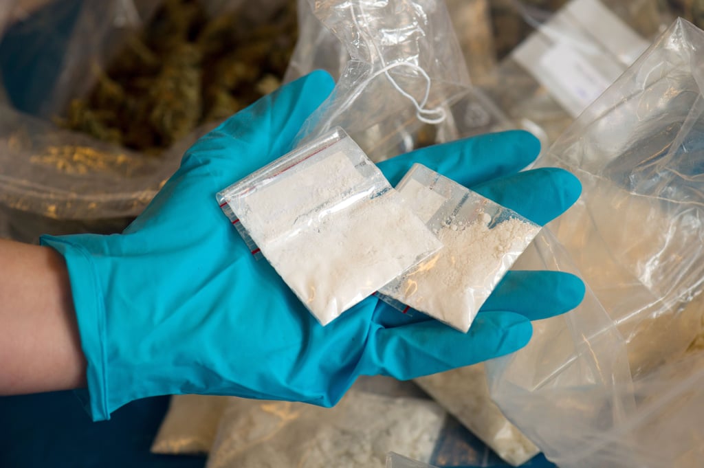 Sicher gestelltes Crystal Meth