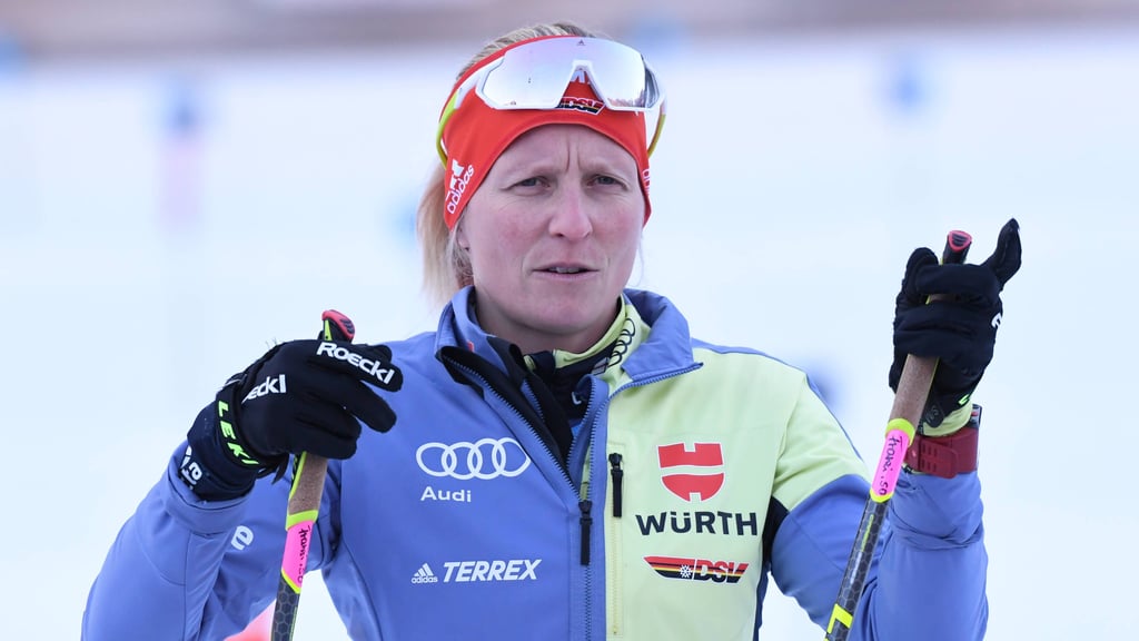 Biathletin Franziska Hildebrand startet bei den Europameisterschaften in Arber.