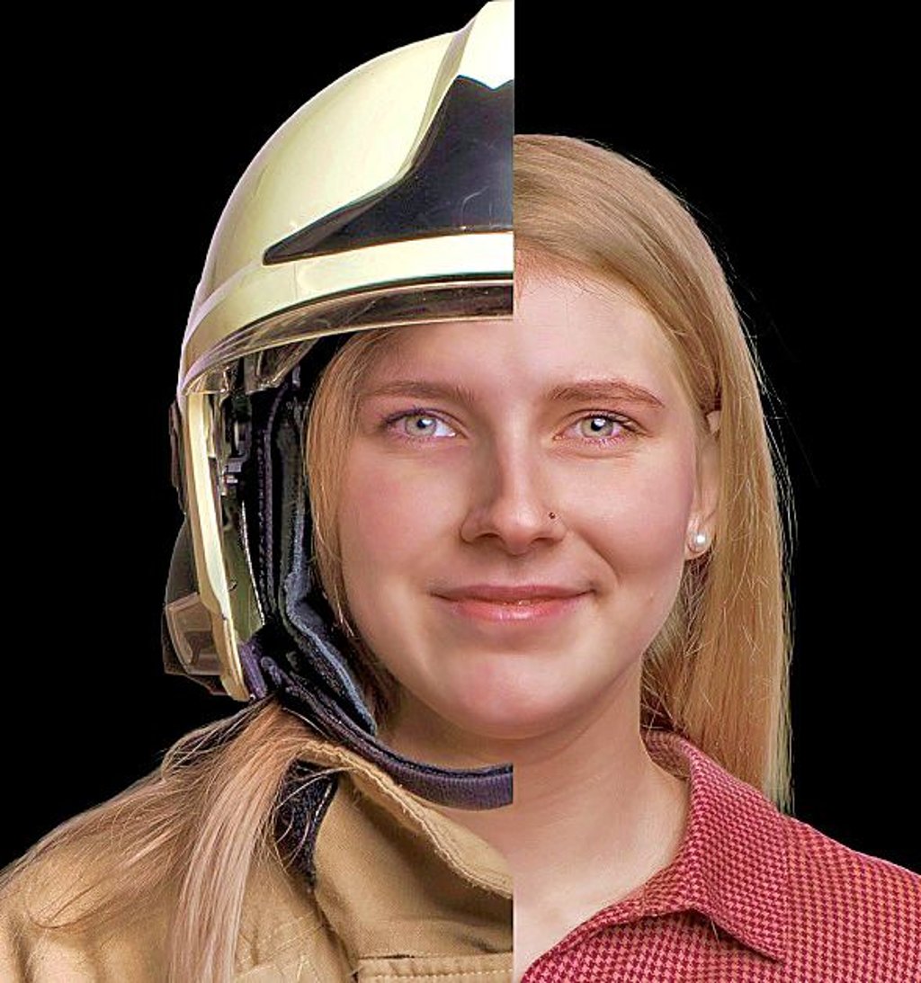 Leonie Mechel und Marvin Schubert von der Feuerwehr Roitzsch