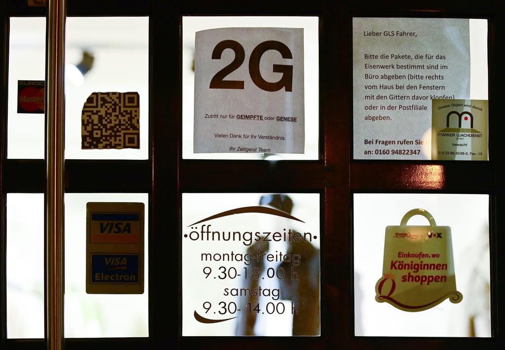 Unter anderem im Einzelhandel gilt aktuell die 2G-Regel.