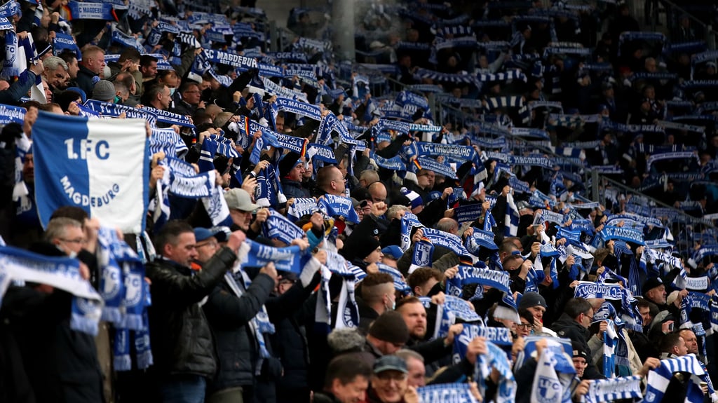 Deutschlands größtes Fußballfest: Gut 13.000 Zuschauer verfolgten am Sonntag das Spiel des 1. FC Magdeburg gegen Havelse.