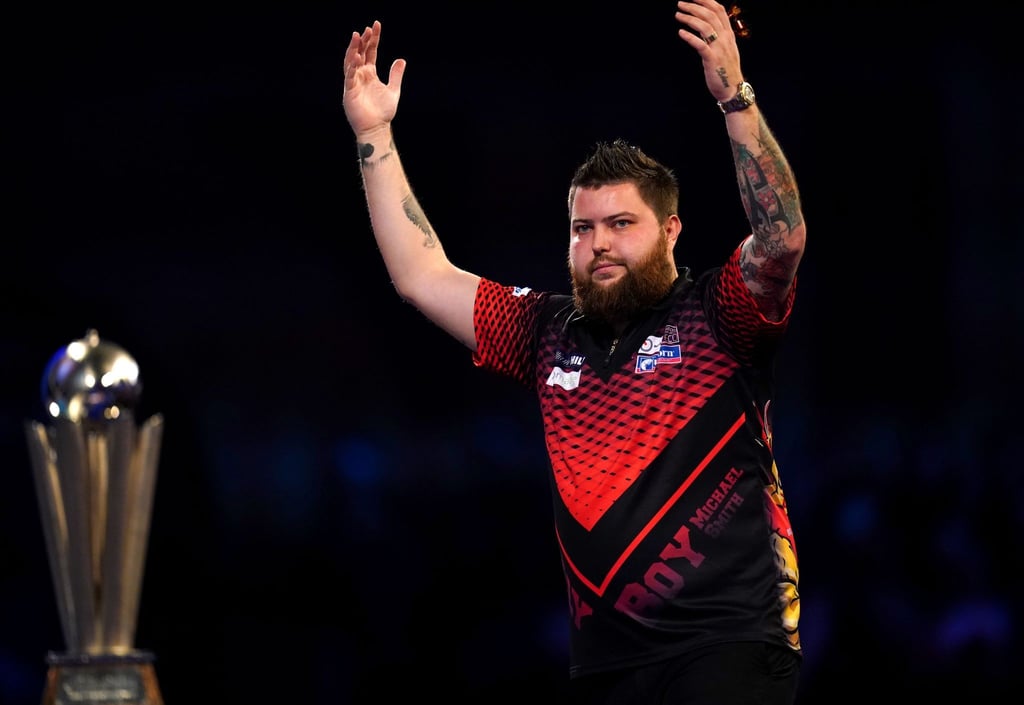 Unterlag im WM-Finale dem Niederländer Michael van Gerwen mit 3:7.: Michael Smith.