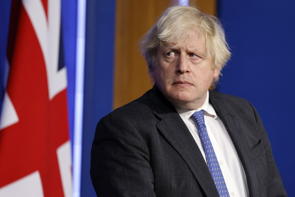 Der britische Premier Boris Johnson. Die Liste der mutmaßlich illegalen Zusammenkünfte in der Downing Street ist lang.