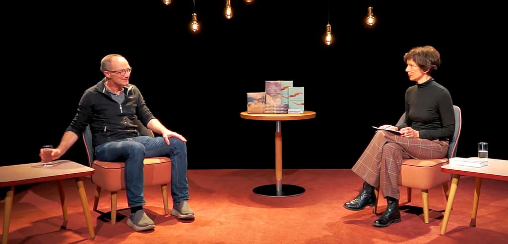 Trotz der Corona-Lage gab es im vergangenen Jahr Veranstaltungen des Literaturhauses Magdeburg – unter anderem eine Übertragung mit John von Düffel aus dem Schauspielhaus.