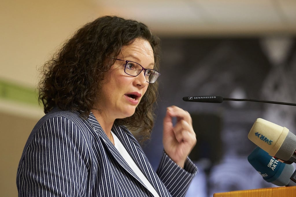 Andrea Nahles soll Nachfolgerin von Detlef Scheele werden.