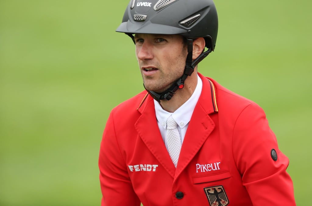 Christian Kukuk war mit dem fünften Platz beim Weltcup-Auftakt der beste deutsche Springreiter.