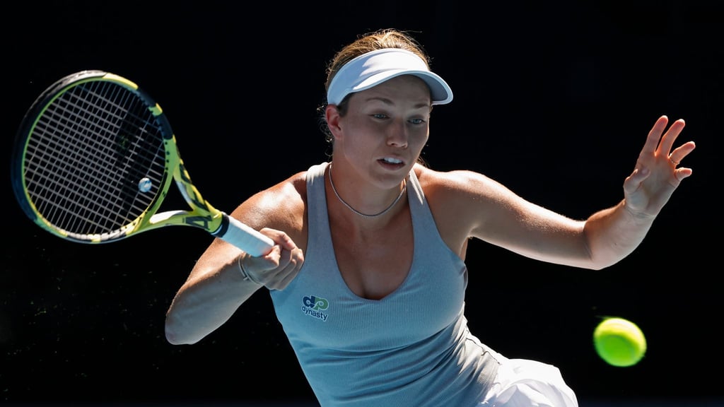 Danielle Collins besiegte im Viertelfinale die Französin Alizé Cornet.