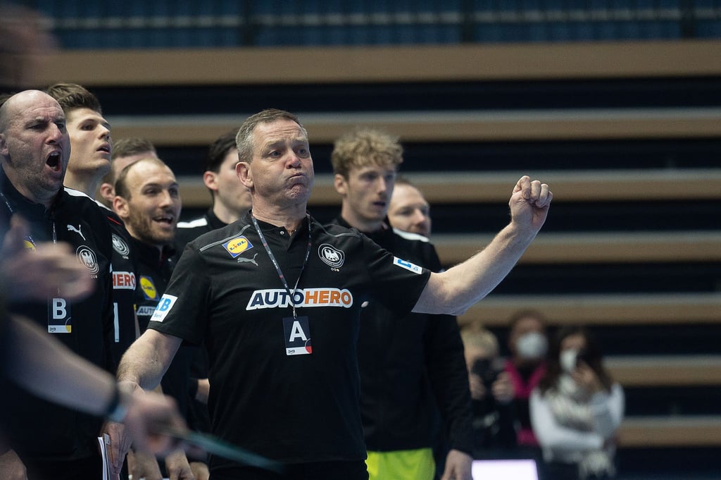 DHB-Auswahltrainer Alfred Gislason (M).