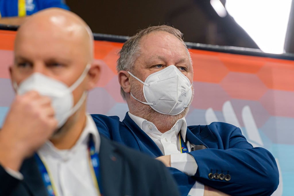 Ascherslebens Oberbürgermeister und DHB-Präsident Andreas Michelmann.