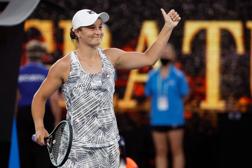 Sie ist Australiens Hoffnung auf den Turniersieg: Ashleigh Barty erreicht das Halbfinale der Australian Open.