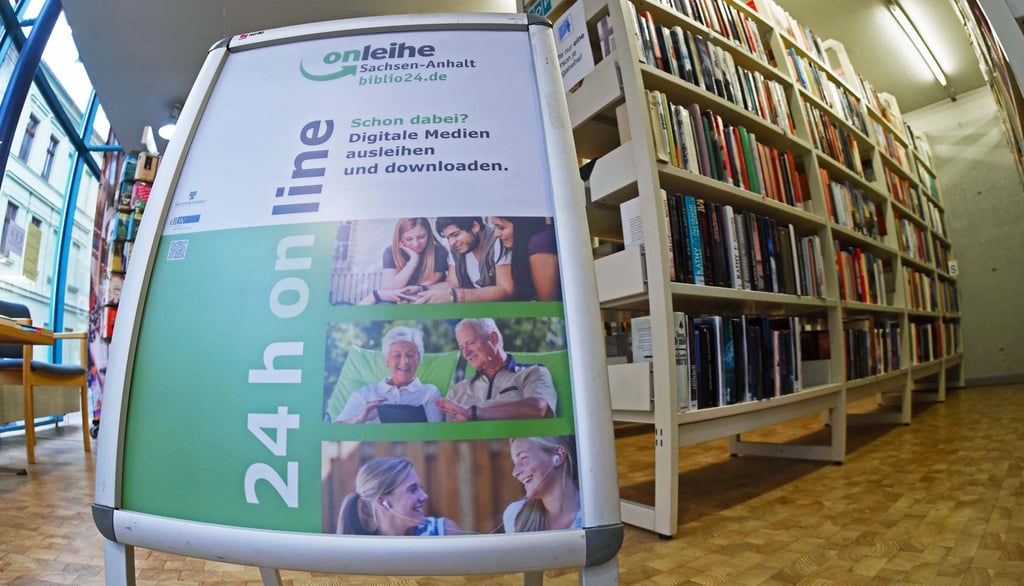 Im Rahmen der „Onleihe“ können Bücher rund um die Uhr ausgeliehen werden.
