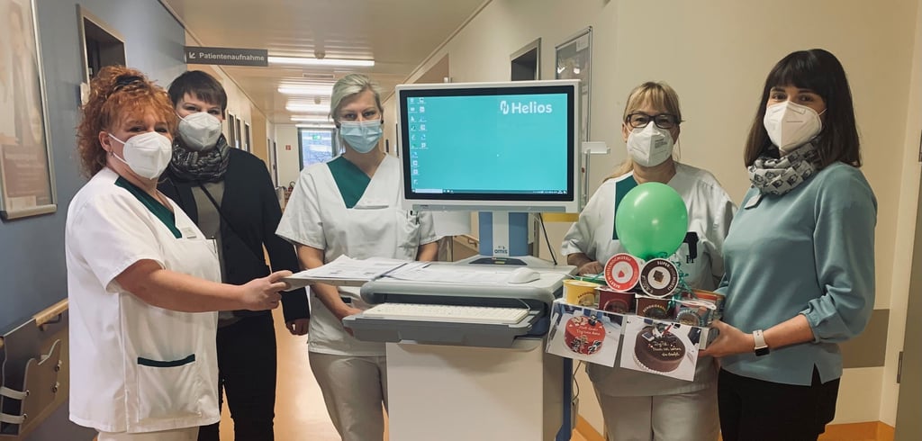 Als motivierende „Starthilfe“ gibt es von der Klinikleitung für jedes Team eine leckere Überraschung.