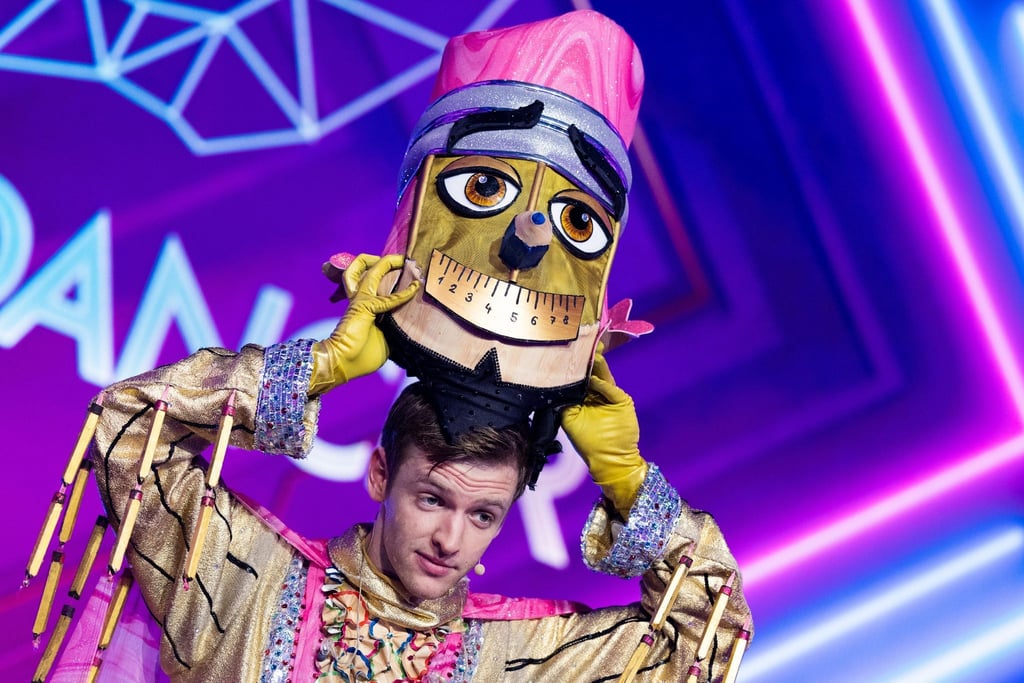 Schauspieler Timur Bartels steckt hinter der Figur „Der Buntstift“ in der Prosieben-Show „The Masked Dancer“.