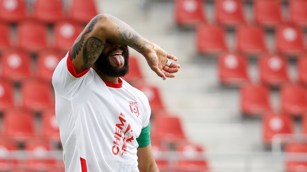 Terrence Boyd schoss für den HFC reichlich Tore - am Samstag will er gegen seinen Ex-Klub treffen.