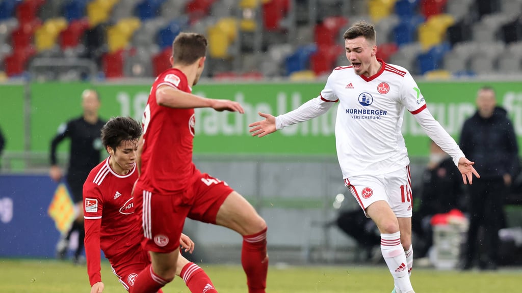 Dennis Borkowski blieb gegen Fortuna Düsseldorf blass.