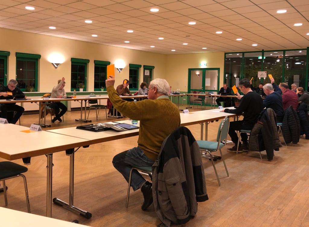 Im Bürger- und Vereinshaus in Pretzsch kam der Stadtrat zu seiner Sitzung zusammen.