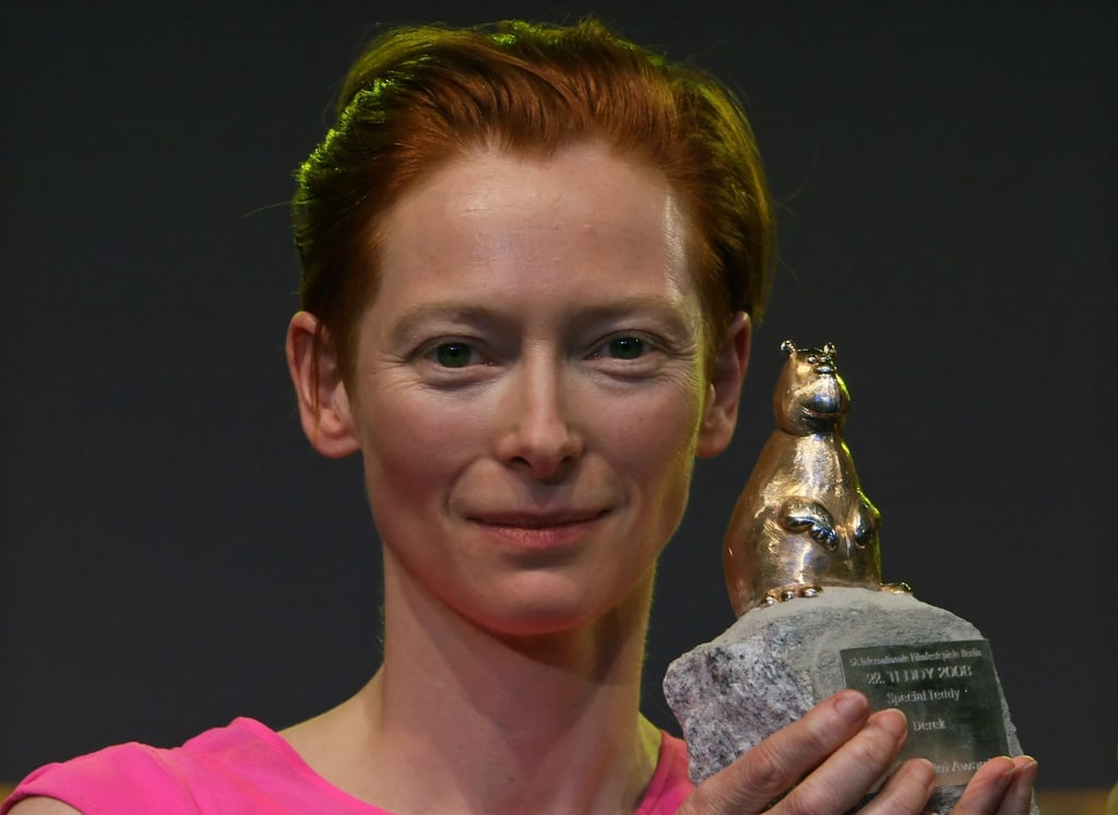 Die britische Schauspielerin Tilda Swinton bei den Teddy Awards (2008).