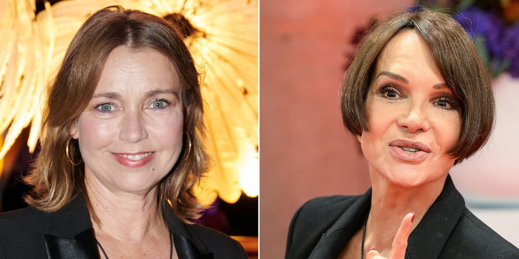 Die Schauspielerinnen Tina Ruland (l) und Anouschka Renzi.