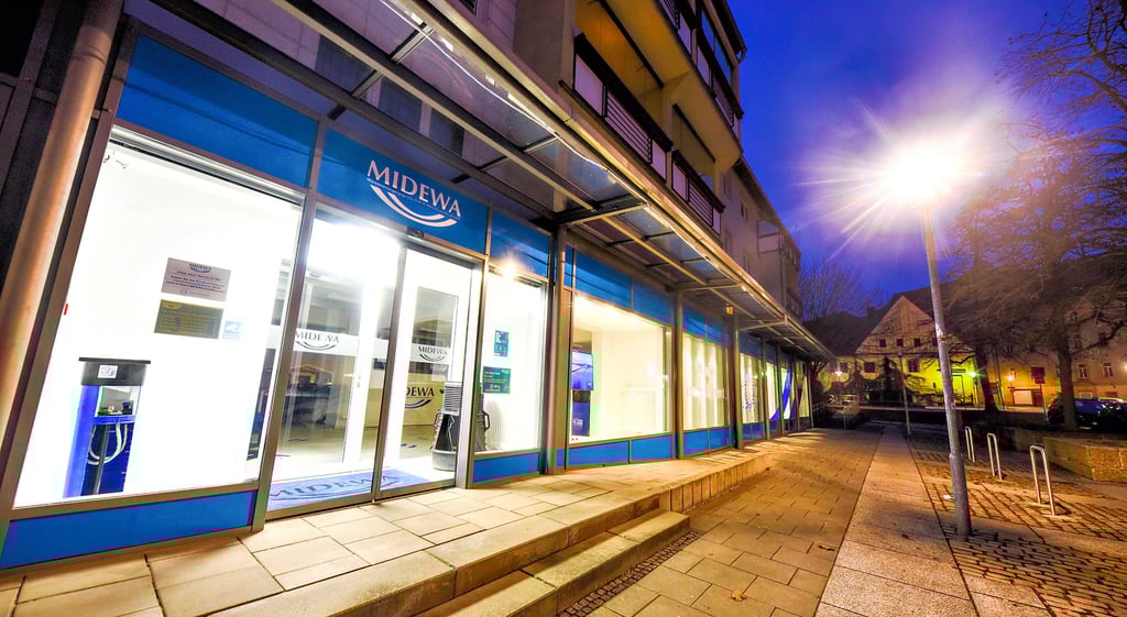 Geht im Midewa-Service-Center Merseburg bald das Licht aus? Spätestens dann, wenn das Unternehmen hier keine Kunden mehr versorgt.