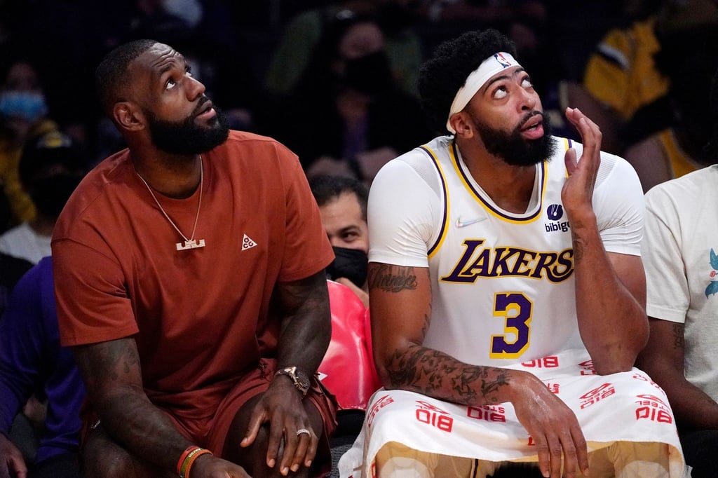 Kehrte bei den Lakers zurück: Anthony Davis (r).