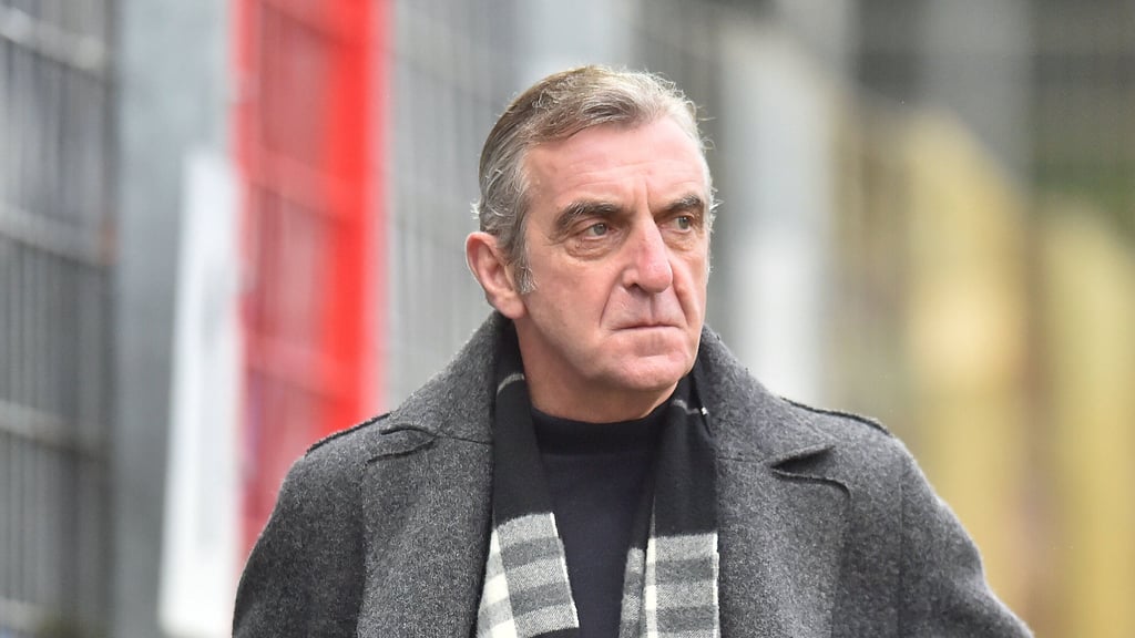 Terrence Boyd (l.) bei seinem einzigen ernsthaften Torschuss, den Sören Reddemann mal nicht verhindern konnte.  