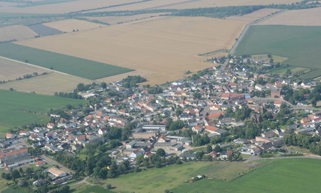 Höhenflüge: Großmühlingen aus der Luft.