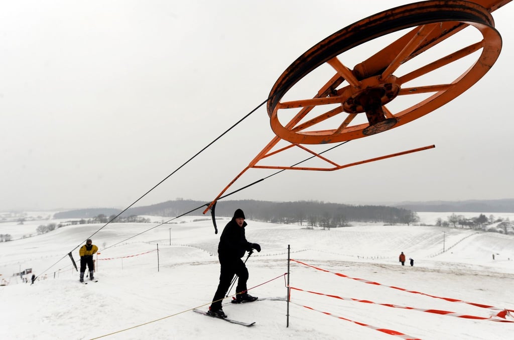 Der rund 250 Meter lange Schlepplift auf dem Bungsberg steht seit 2013 still.