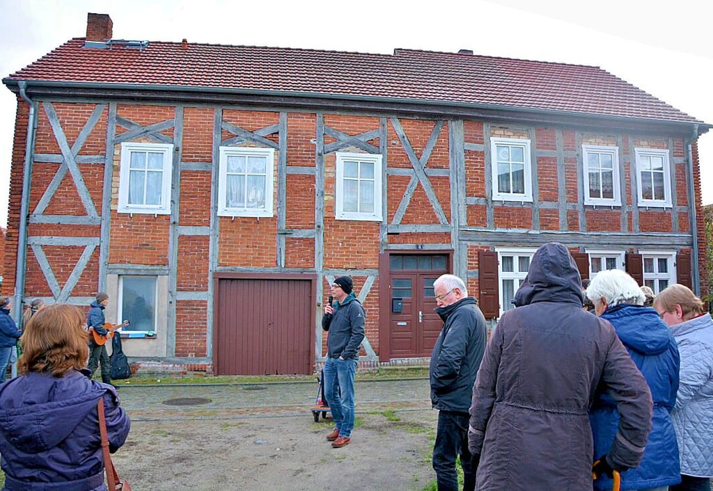 Die frühere Seehäuser Synagoge in der Tempelstraße war bereits im Jahr 2019 Teil eines besonderen Stadtrundgangs.