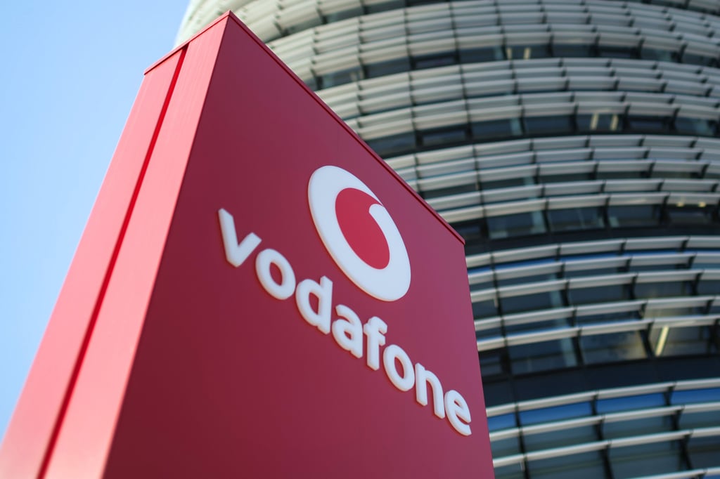 Vodafone hatte am Montag mit massiven technischen Problemen zu kämpfen.