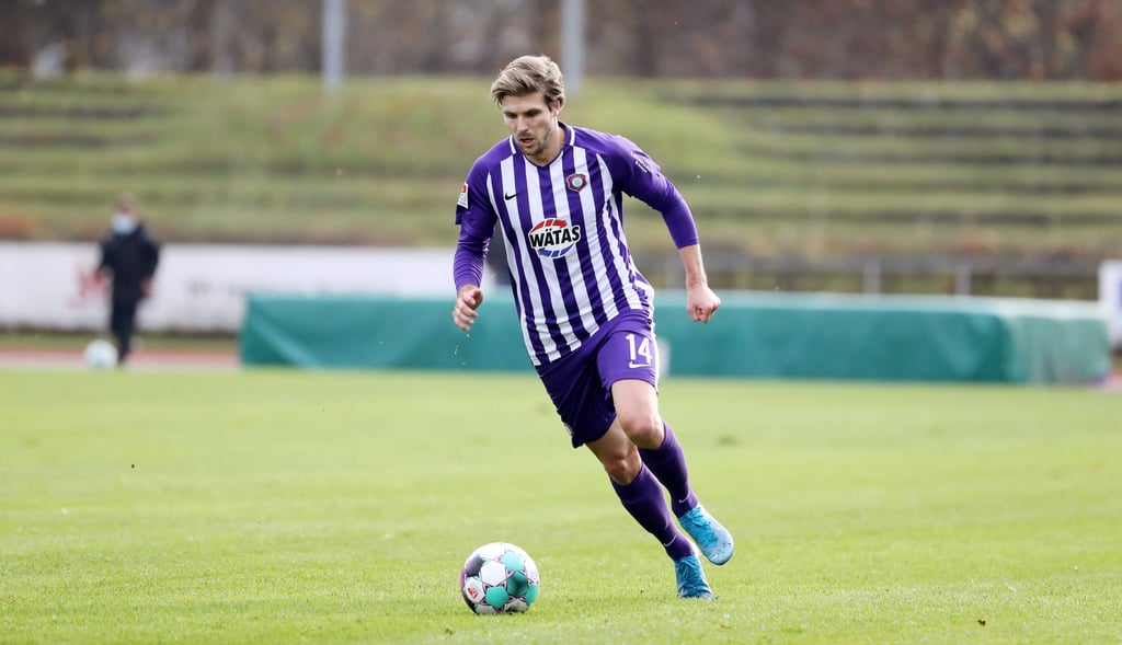 Philipp Zulecher spielte bis Sommer 2021 für Erzgebirge Aue in der 2. Bundesliga.