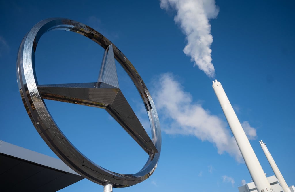 Ein Mercedes-Benz-Werk im schwäbischen Sindelfingen.