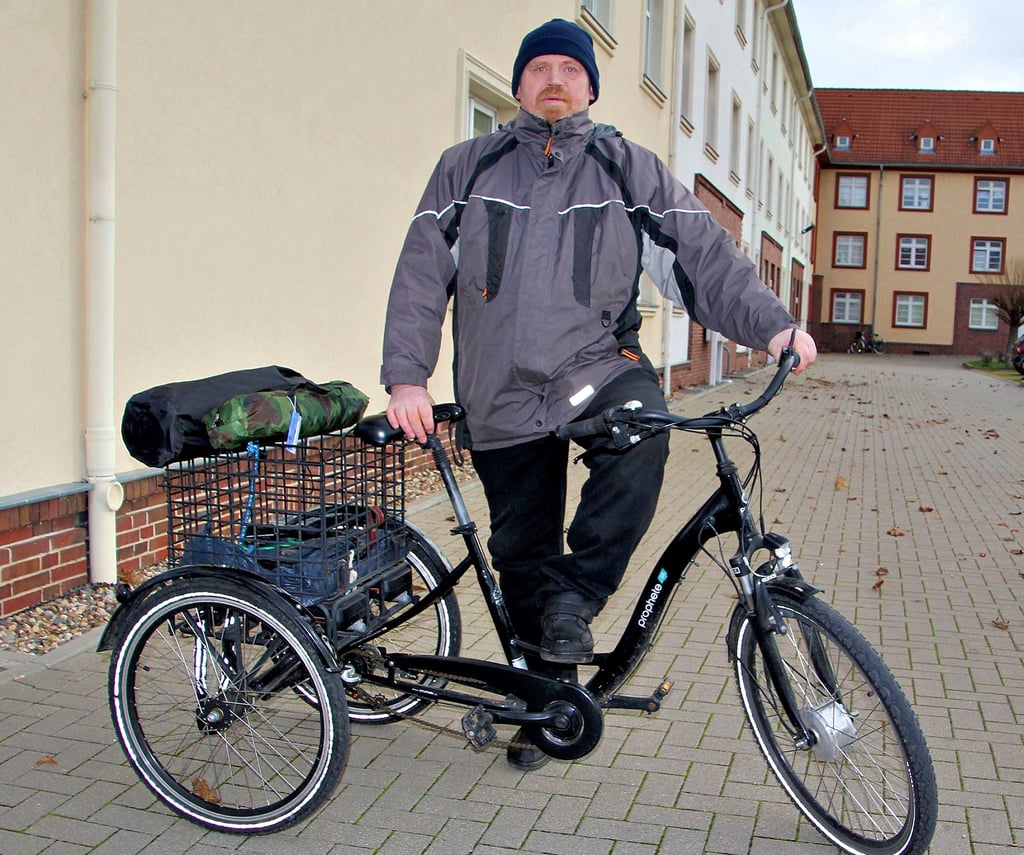 Jörg Helbig möchte mit seinem Rad von Bernburg nach Hamburg und dann weiter den Elbradweg bis nach Dresden fahren. Dafür sucht er noch Mitstreiter.