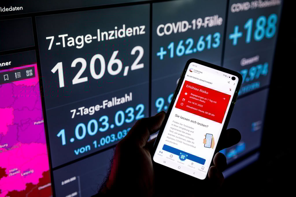 Deutschlandweit steigt die Corona-Inzidenz weiterhin stark an.
