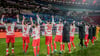 Die Spieler von RB Leipzig dürfen demnächst wieder vor 10.000 statt vor 1000 Fans jubeln.