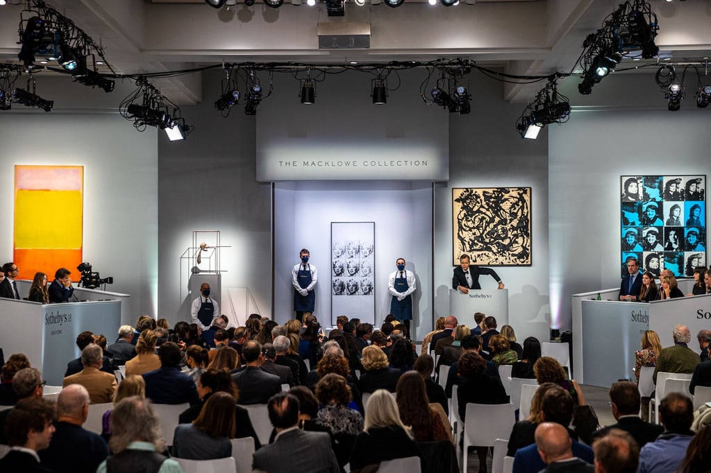 Bei Sotheby's in New York werden Kunstwerke aus der Sammlung von Linda und Harry Macklowe versteigert.