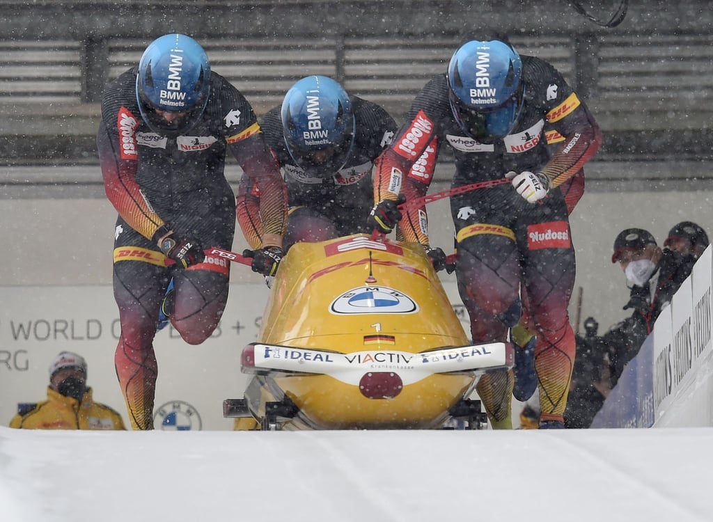 Pilot Francesco Friedrich verliert letztes Weltcuprennen im Viererbob.