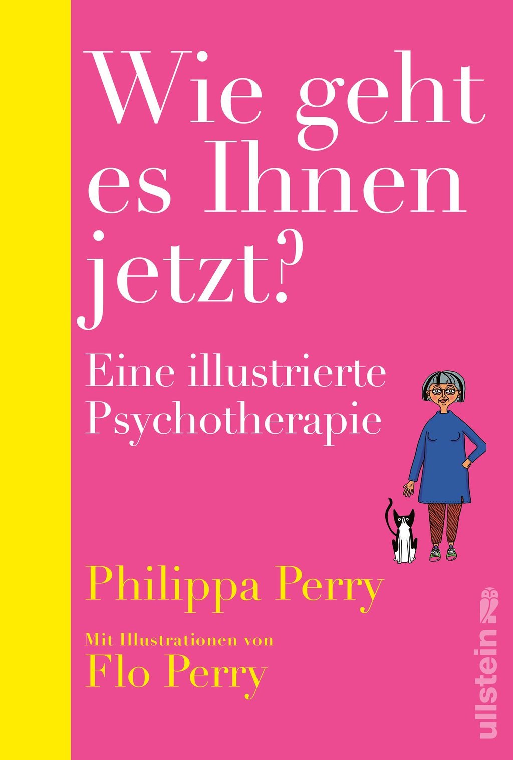 Cover des Buches „Wie geht es Ihnen jetzt?“ von Philippa Perry mit Illustrationen von Flo Perry.