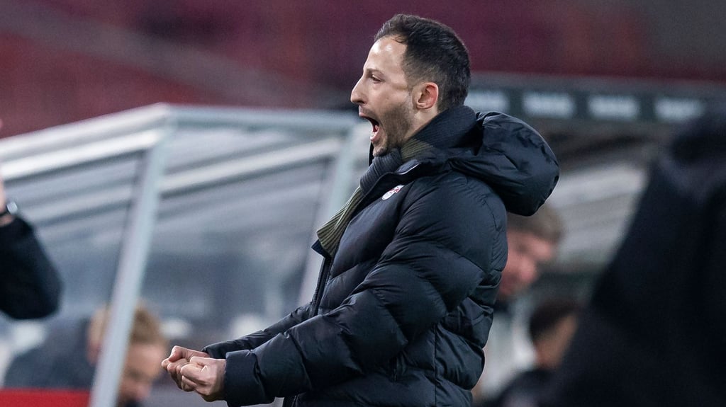 Es brodelt nur: Domenico Tedesco.